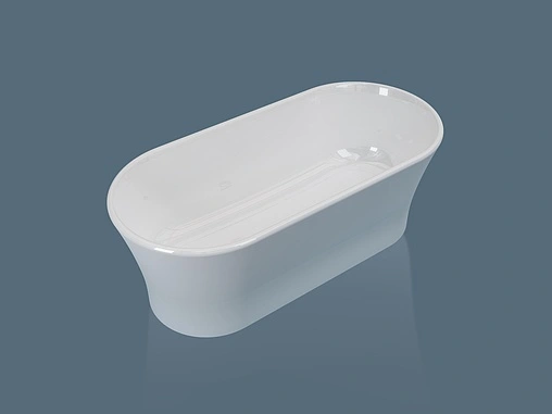 Ванна отдельностоящая из искусственного камня Esse Melville 167x78 белый EMEL1670