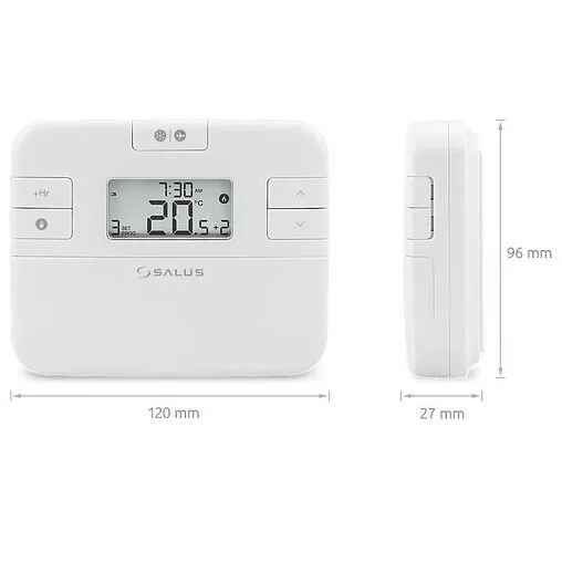 Проводной комнатный терморегулятор Salus Standard белый RT510