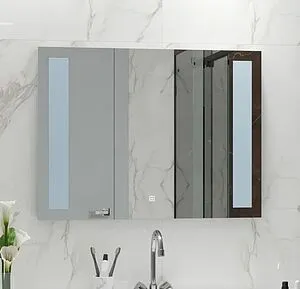 Зеркало с подсветкой Continent Glossy Led 80x60 белый ЗЛП51 Зеркало с подсветкой Continent Glossy Led 80x60 белый ЗЛП51, 5