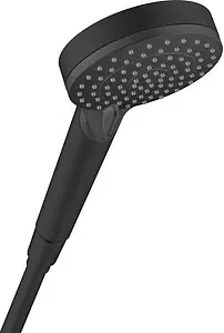 Лейка ручного душа Hansgrohe Vernis Blend 100 Vario 2 jet EcoSmart чёрный матовый 26340670, 1