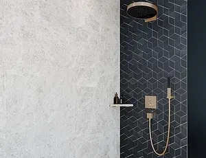 Лейка ручного душа Hansgrohe Rainfinity 100 1jet EcoSmart хром/графит 26867000, 3