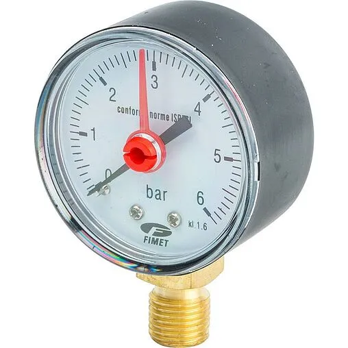 Клапан подпиточный с манометром ½&quot; WATTS ALIMAT ALOMD 10004890