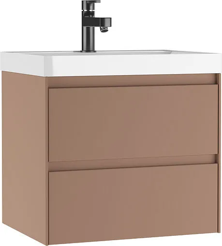 Тумба-умывальник подвесной Домино Verona 60 мокко DV2503T+4670142930044