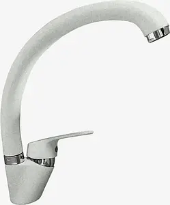 Смеситель для кухни GranFest Quarz белый GF-Z3323 белый Смеситель для кухни GranFest Quarz белый GF-Z3323 белый, 1