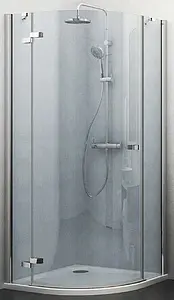 Душевое ограждение 1000x1000мм прозрачное стекло Roltechnik Elegant Line GR1/1000 L 130-100000L-00-02 Душевое ограждение 1000x1000мм прозрачное стекло Roltechnik Elegant Line GR1/1000 L 130-100000L-00-02, 1