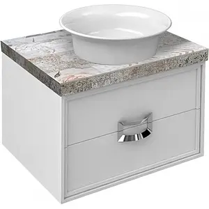 Тумба-умывальник подвесная Kerama Marazzi Canaletto 60 белый CN.60\M+ Тумба-умывальник подвесная Kerama Marazzi Canaletto 60 белый CN.60\M+, 1