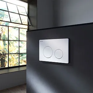 Клавиша смыва для унитаза Am.Pm PrimeFit L I090101 белый глянцевый Клавиша смыва для унитаза Am.Pm PrimeFit L I090101 белый глянцевый, 3