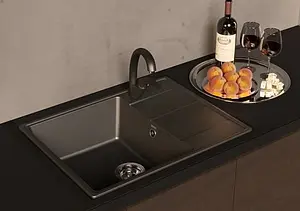 Мойка кухонная Ulgran Prima 650-08 космос, 3