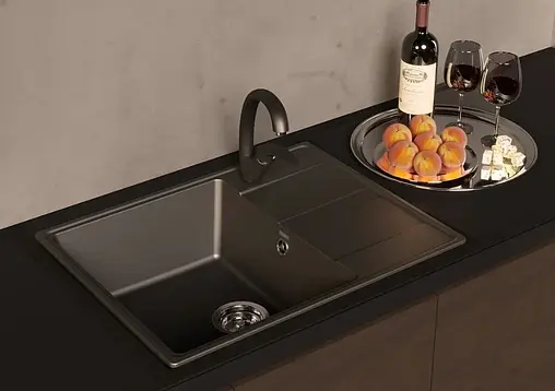 Мойка кухонная Ulgran Prima 650-08 космос