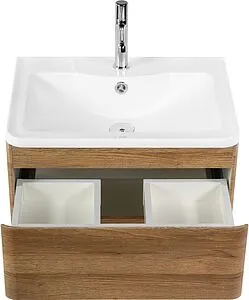 Тумба-умывальник подвесная BelBagno ALBANO 60 Rovere Rustico ALBANO-600-2C-SO-RR+BB600/455-LV-MR-ALR, 4