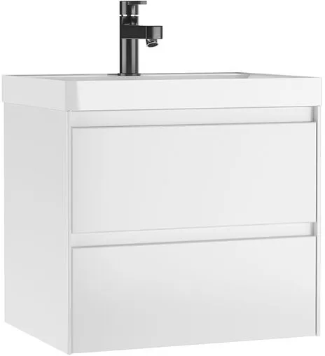 Тумба-умывальник подвесная Домино Verona 60 белый DV2504T+4670142930044