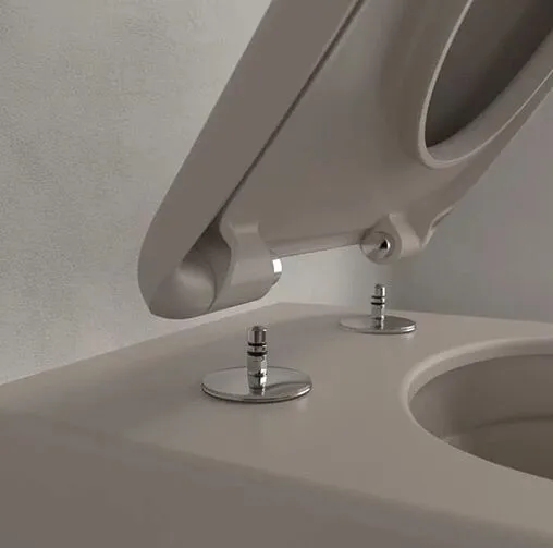 Крышка-сиденье для унитаза с микролифтом Villeroy&amp;Boch Antao миндаль 8M67S1AM