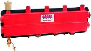 Коллектор распределительный 3 контура 1¼"в x 1"н Giacomini R586SEY03 Коллектор распределительный 3 контура 1¼"в x 1"н Giacomini R586SEY03, 1