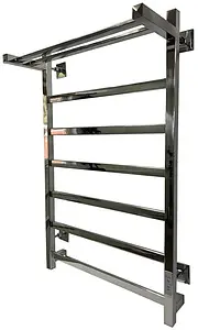 Полотенцесушитель электрический лесенка Тругор Пэк 20 кв П 80х50 полированная сталь Полотенцесушитель электрический лесенка Тругор Пэк 20 кв П 80х50 полированная сталь, 1