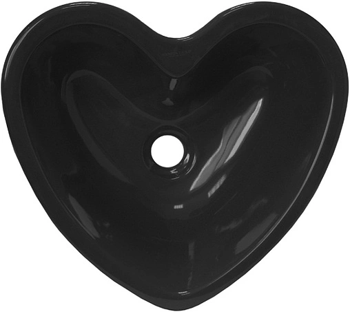 Раковина Sanita Luxe Love is Black 45 чёрный LOVSLWB02