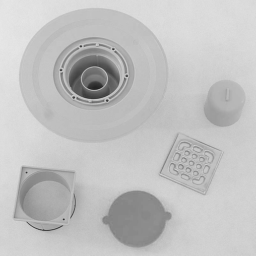 Трап вертикальный Set Viega Advantix 4926 100x100мм 556914 Трап вертикальный Set Viega Advantix 4926 100x100мм 556914