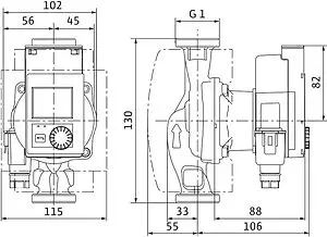 Насос циркуляционный Wilo Stratos PICO 15/0.5-4 4244390 Насос циркуляционный Wilo Stratos PICO 15/0.5-4 4244390, 4