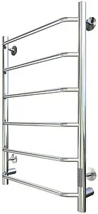 Полотенцесушитель электрический лесенка Тругор Пэк сп 6 80х40 32 мм полированная сталь Полотенцесушитель электрический лесенка Тругор Пэк сп 6 80х40 32 мм полированная сталь, 1