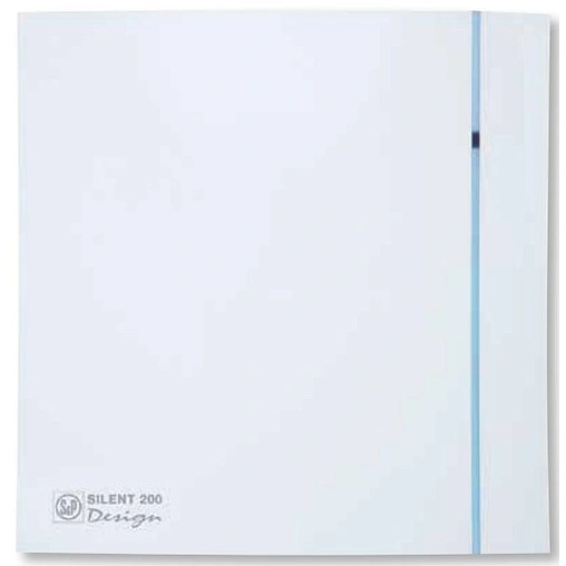 Вентилятор вытяжной D=118мм белый Soler &amp; Palau Silent-200CHZ Design 3C