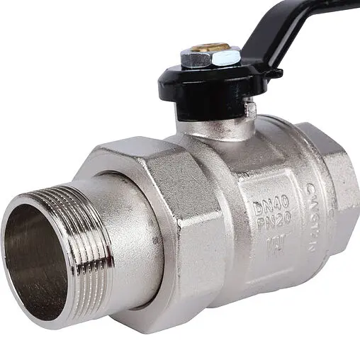 Кран шаровый с американкой 1½"в x 1½"н Bugatti New Jersey 09200007