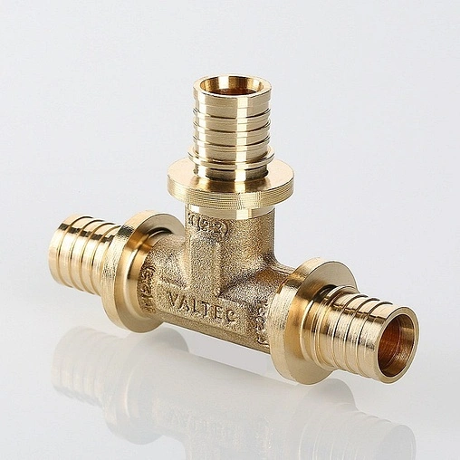 Тройник аксиальный соединительный 16мм Valtec VTm.431.BG.161616