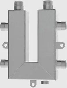 Коллектор распределительный кольцевой 2 контура 1"н x 1"н Север-KLK2(Aisi) 1915086 Коллектор распределительный кольцевой 2 контура 1"н x 1"н Север-KLK2(Aisi) 1915086, 3