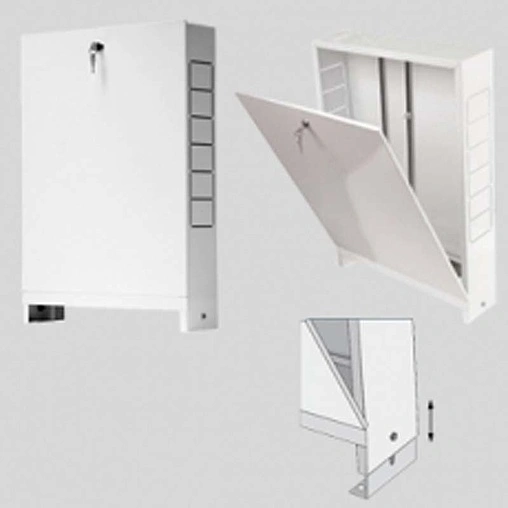 Шкаф коллекторный встроенный 13-16 выходов Uni-Fitt ШРВ-5 482G5000