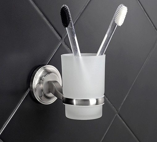 Стакан Fixsen Bruno хром матовый FX-73606