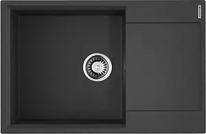 Мойка кухонная Omoikiri Daisen 78-LB-BL черный 4993692 Мойка кухонная Omoikiri Daisen 78-LB-BL черный 4993692, 1