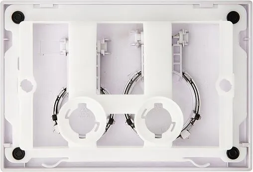 Клавиша смыва для унитаза Allen Brau Priority 9.20001.BN кнопка/никель, кольца/хром глянцевый