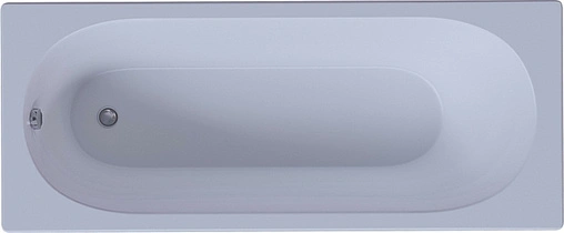 Ванна акриловая Aquatek Оберон 160х70 L с фронтальной панелью, с каркасом (разборный) OBR160-0000026