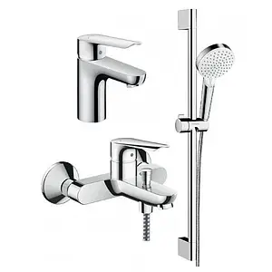 Комплект для ванны 3 в 1 Hansgrohe Logis E хром SetLogisE70A, 1