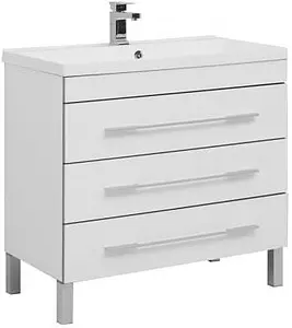 Тумба-умывальник напольная Aquanet Верона 90 белый 00178470+00158756 Тумба-умывальник напольная Aquanet Верона 90 белый 00178470+00158756, 1