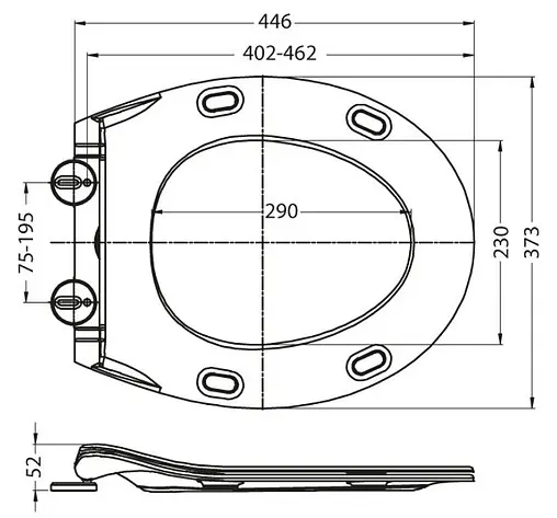 Крышка-сиденье для унитаза с микролифтом BelBagno Acqua белый BB2020-1SC
