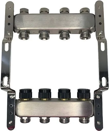 Группа коллекторная без расходомеров 4 отвода 1"в/в x ¾"ек WAAG WG.588.0604