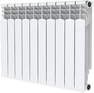 Радиатор биметаллический 10 секций PFBM50010 Радиатор биметаллический 10 секций PFBM50010, 1