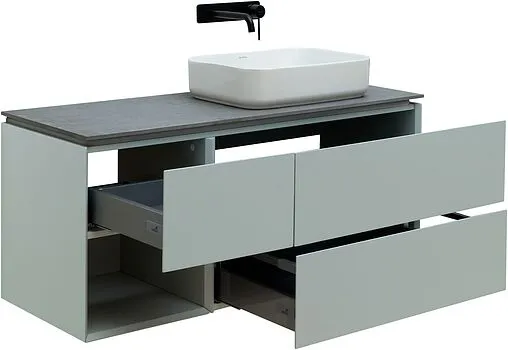 Тумба-умывальник подвесная Allen Brau Infinity 120 R папирус 1.21007.PWM+