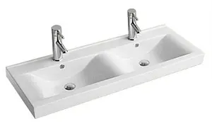 Тумба-умывальник подвесная Comforty Твикс 120 белый/сосна лоредо 00003126704CF, 3