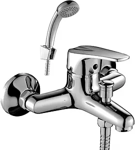 Смеситель для ванны Rossinka хром D40-31 Смеситель для ванны Rossinka хром D40-31, 1
