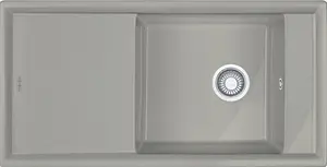 Мойка кухонная Franke Ambion ABK 611-100 жемчужный серый 124.0515.575 Мойка кухонная Franke Ambion ABK 611-100 жемчужный серый 124.0515.575, 1