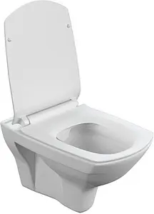 Унитаз подвесной безободковый Cersanit Carina XL Clean On DPL EO slim белый S-MZ-CARINA-XL-COn-S-DL-w Унитаз подвесной безободковый Cersanit Carina XL Clean On DPL EO slim белый S-MZ-CARINA-XL-COn-S-DL-w, 3