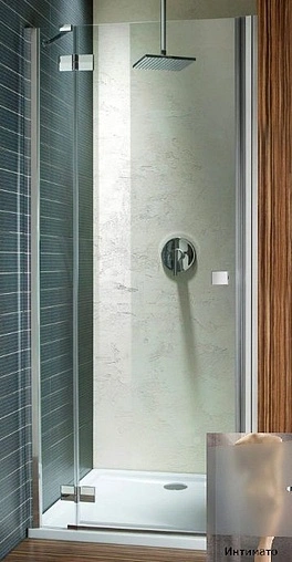 Дверь в нишу 1100мм прозрачное, матовое стекло Radaway Almatea DWJ 110 L 31212-01-12N