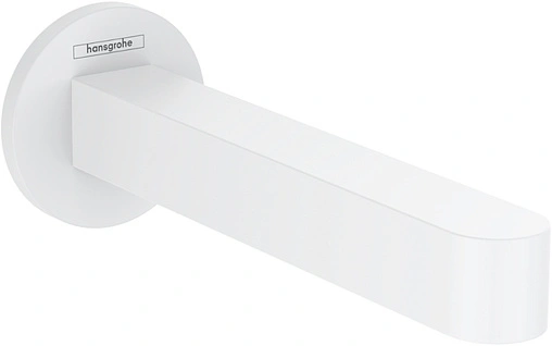 Излив для скрытого монтажа Hansgrohe Finoris белый матовый 76410700