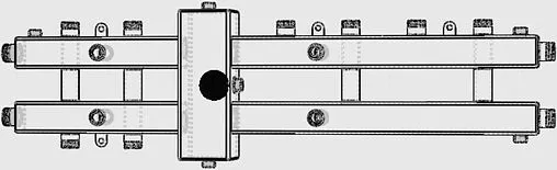 Каскадный коллектор 3 контура с гидрострелкой + 3 коллекторных контура 1&quot;н x 1&quot;н Север-BKM3 1925081