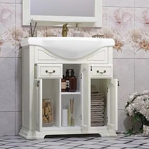 Тумба под умывальник напольная Opadiris Риспекто 80 слоновая кость 00-00006022, 4