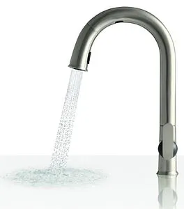 Смеситель для кухни с выдвижным изливом Jacob Delafon Sensate нержавеющая сталь E72218-B7-VS, 5