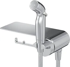 Гигиенический душ со смесителем и полкой Am.Pm Func хром F0H8F900, 1