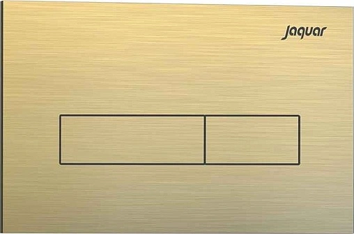 Клавиша смыва для унитаза Jaquar Kubix JCP-GDS-352415 золотая пыль