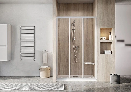 Полотенцесушитель водяной лесенка Ravak Cube 500 x 1200_W полированная сталь X04000083670