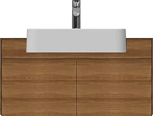 Тумба-умывальник подвесная ISVEA Marino 90 тик 23SQS503090I+10SQ51058SV, 1